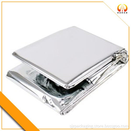 Aluminum foil emergency blankets with 140*210cm size
